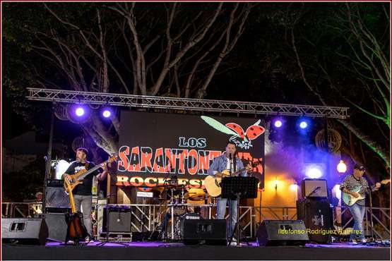 Los Sarantontones despachan el mejor rock español en Los Llanos de Telde/Ildefonso Rodríguez.